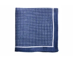 Pañuelo de bolsillo hombre de Lino Marino y Blanco-Bexley Best