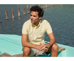 Polo Amarillo pálido para hombre Andy Ii-Bexley Best Sale