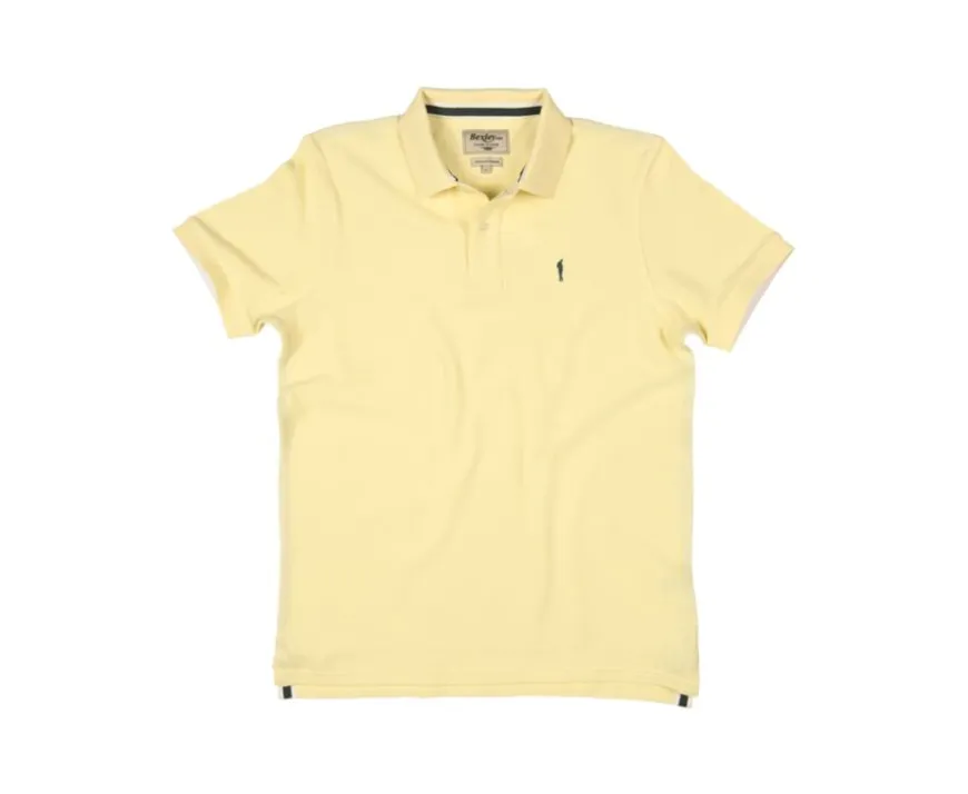 Polo Amarillo pálido para hombre Andy Ii-Bexley Best Sale