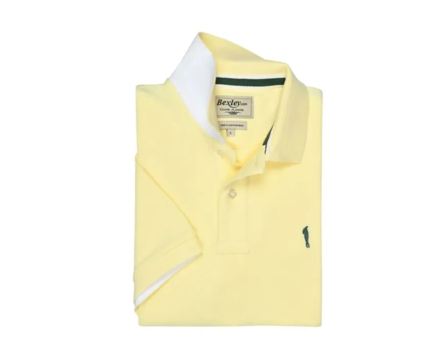 Polo Amarillo pálido para hombre Andy Ii-Bexley Best Sale
