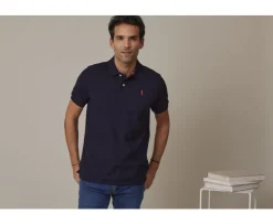 Polo Azul marino para hombre Andy Ii-Bexley Shop