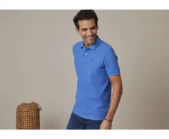 Polo Azul vaquero para hombre Andy Ii-Bexley Shop