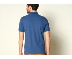 Polo de hombre Azul Acero Adger-Bexley Flash Sale
