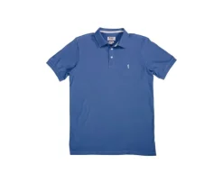 Polo de hombre Azul Acero Adger-Bexley Flash Sale