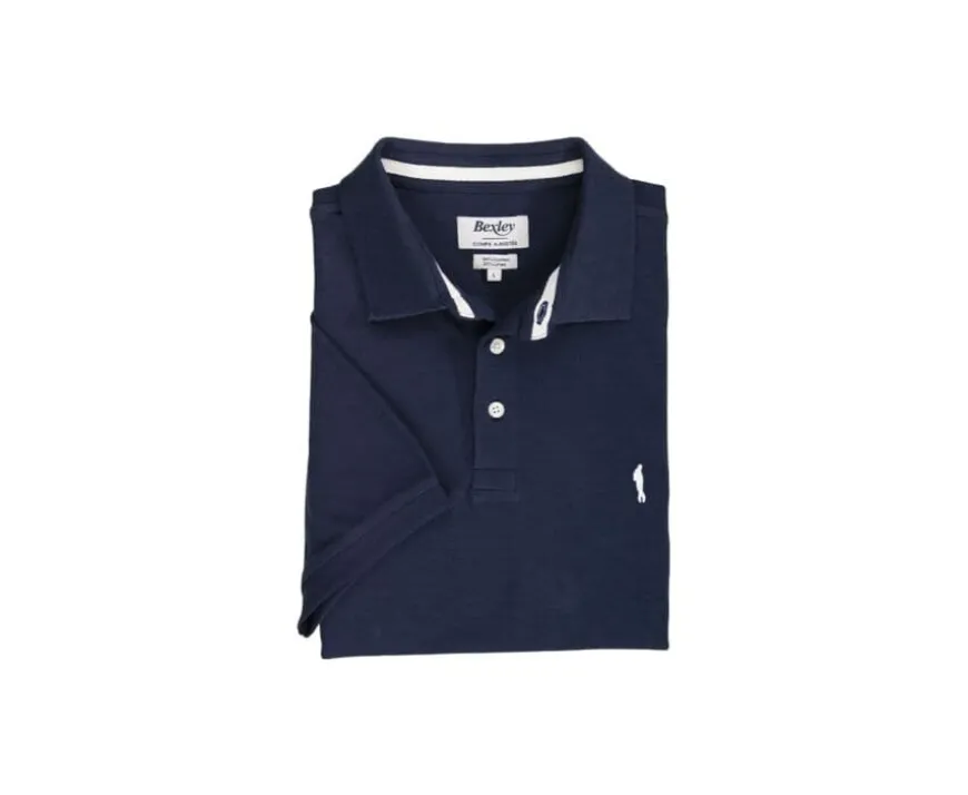 Polo de hombre Azul Navy Adger-Bexley Sale