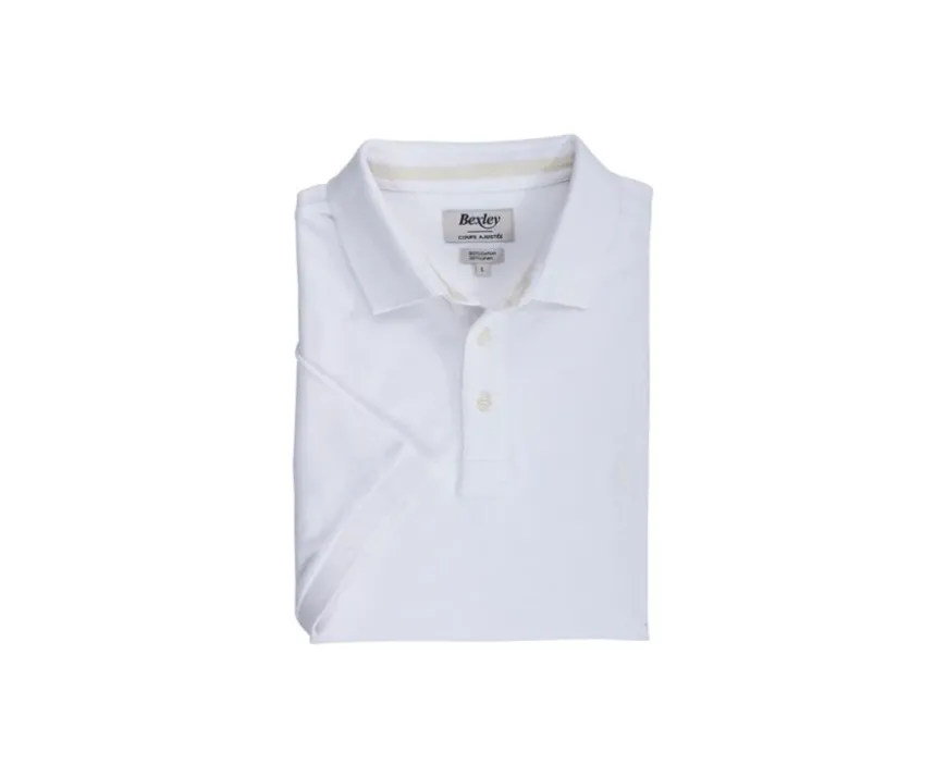 Polo de hombre Blanco Adger-Bexley New