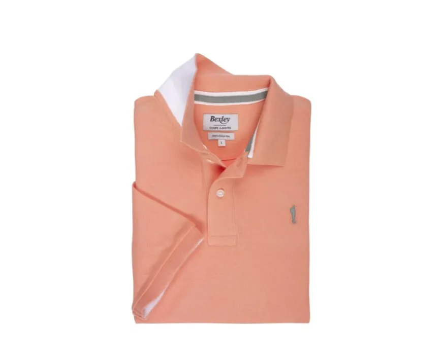 Polo de hombre Coral claro Andy Ii-Bexley New