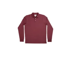 Polo de hombre de manga larga Burdeos Alec Ii Ml-Bexley Cheap