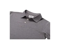 Polo de hombre de manga larga Caqui moteado Aiden-Bexley Sale
