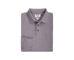 Polo de hombre manga larga Gris Topo Alec Ii Ml-Bexley Outlet
