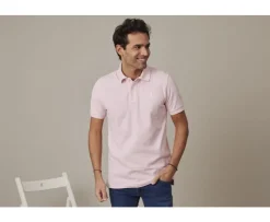 Polo de hombre Rosa pálido Andy Ii-Bexley Flash Sale
