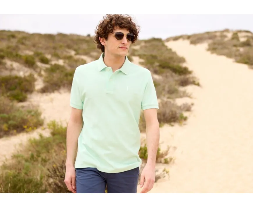 Polo de hombre Verde Pálido Andy Ii-Bexley Flash Sale
