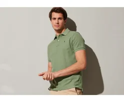 Polo de hombre Verde salvia Andy Ii-Bexley Cheap