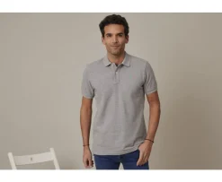 Polo Gris moteado para hombre Andy Ii-Bexley Fashion