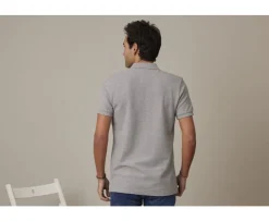 Polo Gris moteado para hombre Andy Ii-Bexley Fashion