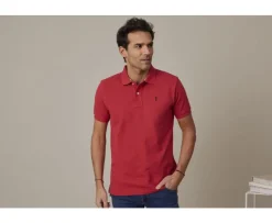 Polo Rojo Vasco para hombre Andy Ii-Bexley Flash Sale