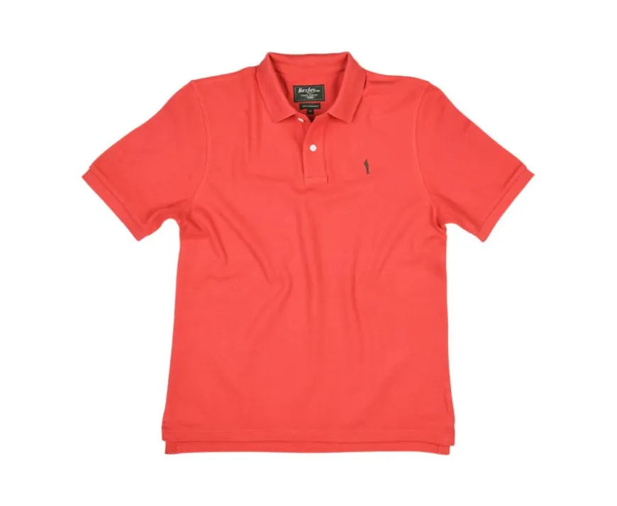 Polo vasco rojo para hombre Gareth-Bexley Shop
