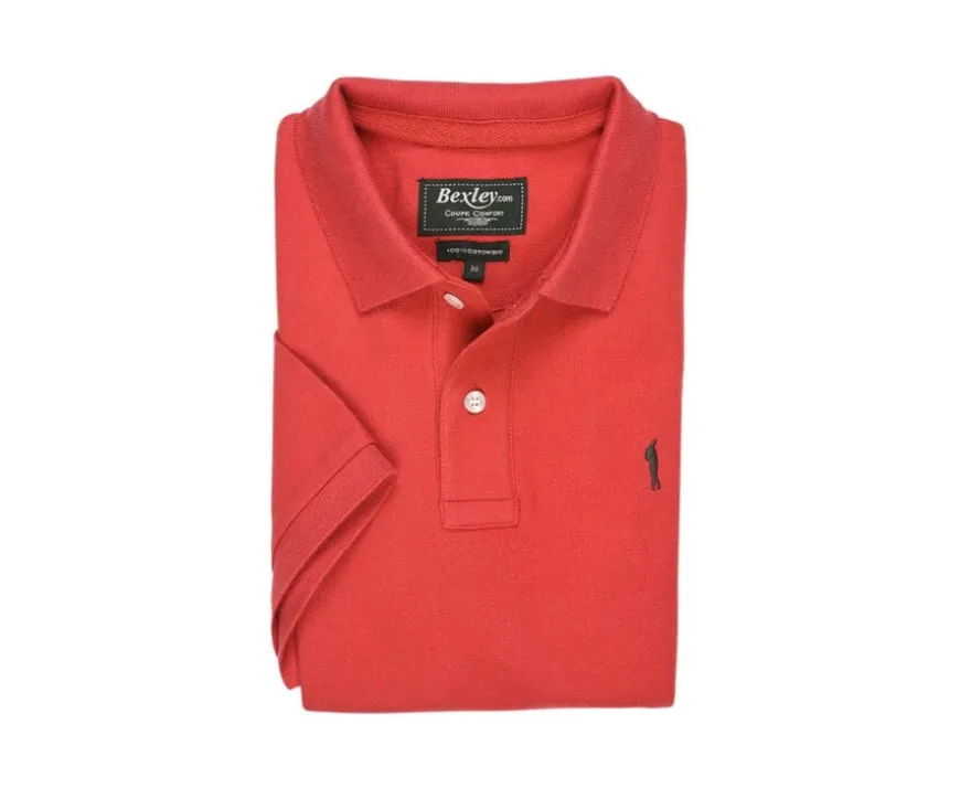 Polo vasco rojo para hombre Gareth-Bexley Shop