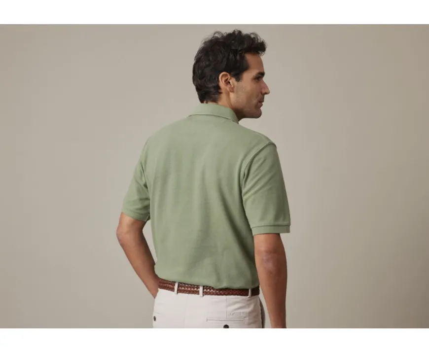 Polo Verde Salvia para hombre Gareth-Bexley Cheap