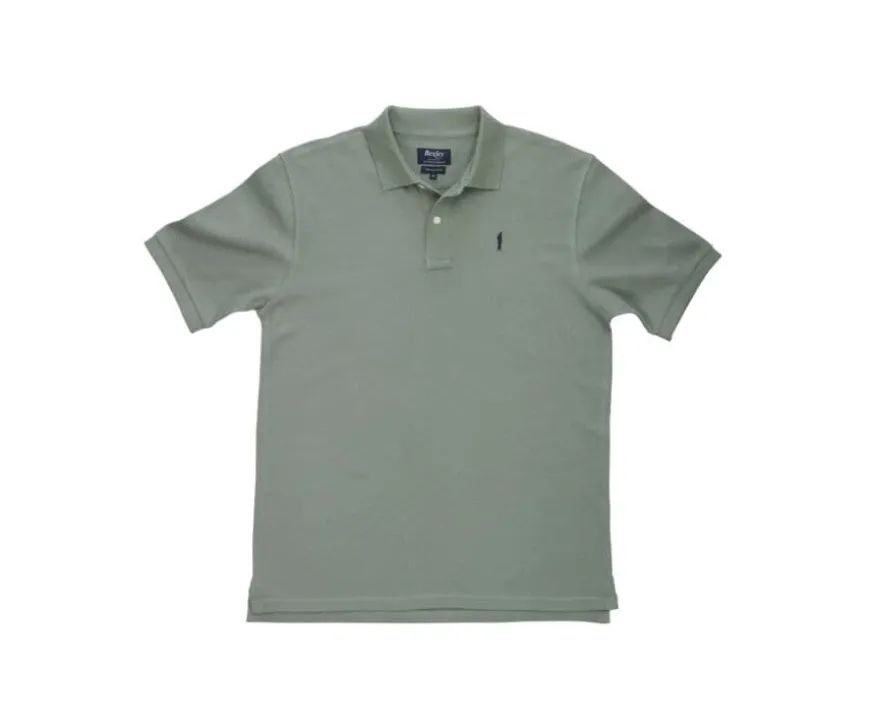 Polo Verde Salvia para hombre Gareth-Bexley Cheap