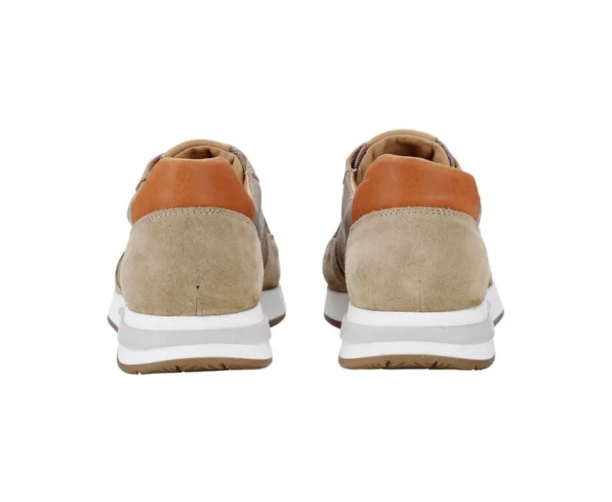 Zapatillas de hombre Caqui Claro & Terciopelo Beis Nirranda Ii-Bexley Cheap