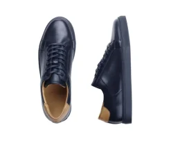 Zapatillas de hombre de piel Negro Inglewood-Bexley Hot