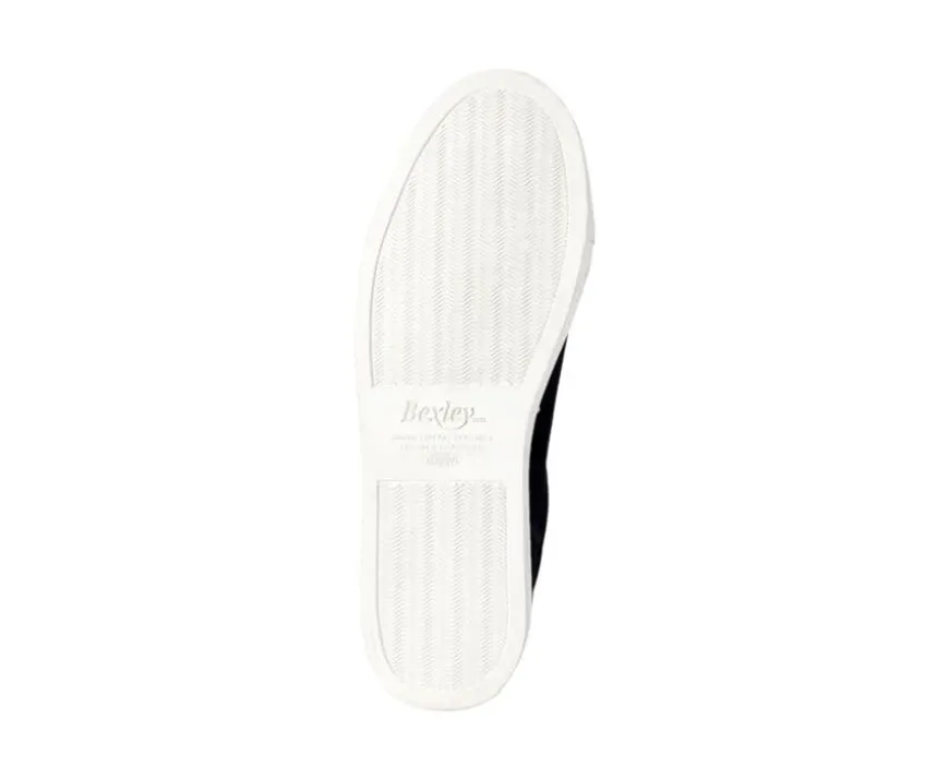 Zapatillas de hombre de terciopelo Azul marino Inglewood-Bexley Hot
