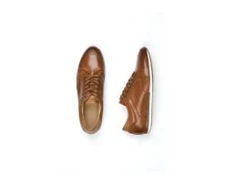 Zapatillas de hombre en piel Castaño patinado Belbara-Bexley Best