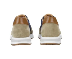 Zapatillas de hombre Marino & Terciopelo Caqui Nirranda Ii-Bexley Clearance