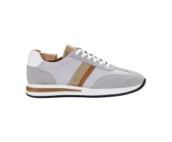 Zapatillas Gris Claro & Beis para hombre Keilira-Bexley Shop