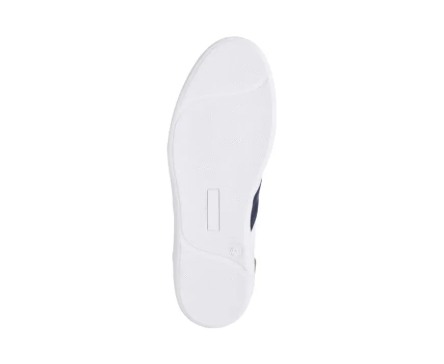 Zapatillas hombre de cuero Blanco Chocolate y Marino Ballaara-Bexley Best