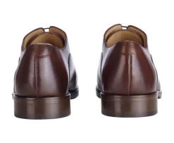 Zapato Oxford Chocolate patinado con suela de cuero con patín Grakley-Bexley Clearance