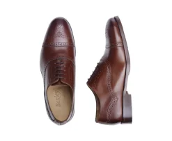 Zapato Oxford Coñac patinado para hombre Grackott-Bexley Cheap