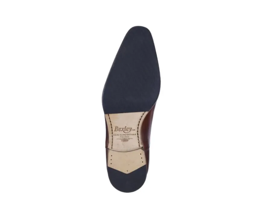 Zapato Oxford para hombre Castaño patinado Tremezzo Patin-Bexley Shop
