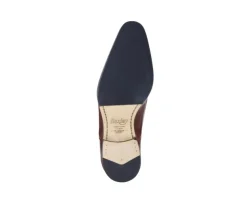 Zapato Oxford para hombre Coñac patinado Tremezzo Patin-Bexley New