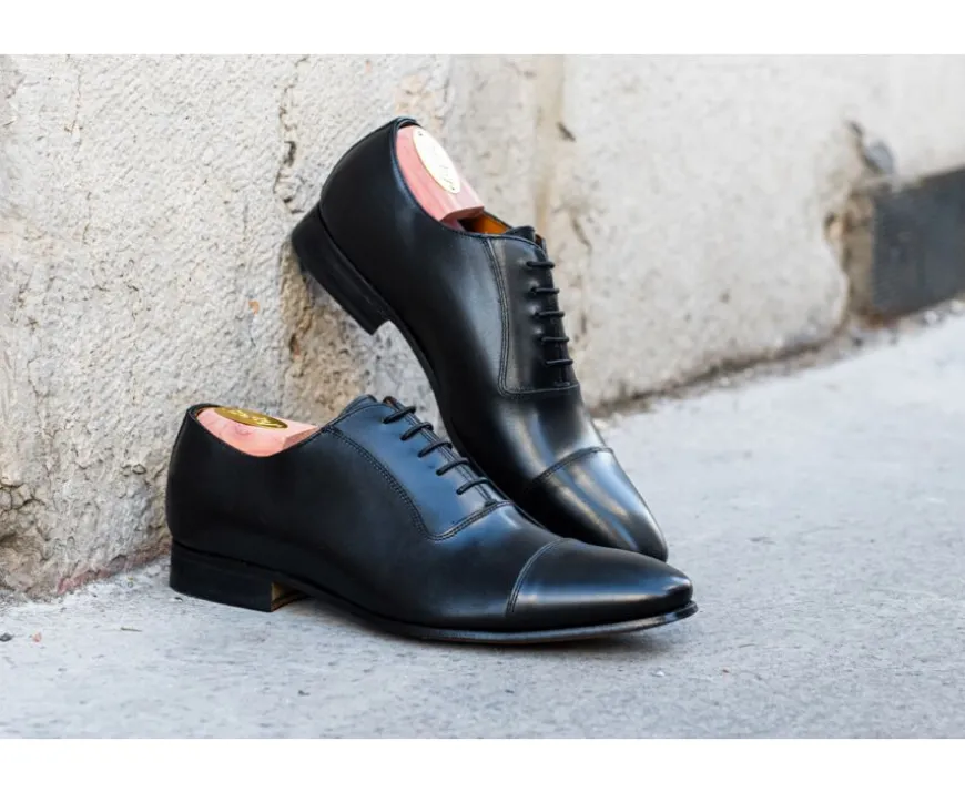 Zapato Oxford para hombre con suela de piel Ringwood-Bexley Clearance