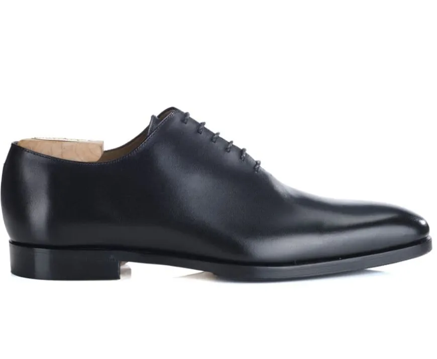 Zapato Oxford para hombre Negro con suela de cuero con patin Bellagio Patin-Bexley Flash Sale