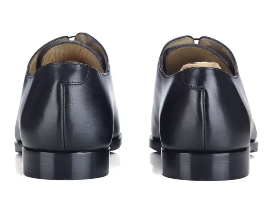 Zapato Oxford para hombre Negro con suela de cuero con patin Bellagio Patin-Bexley Flash Sale