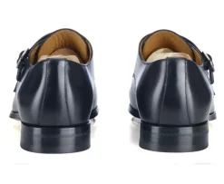 Zapatos de hombre negros con doble hebilla Cheddington-Bexley Fashion