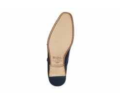 Zapatos de hombre negros con doble hebilla Cheddington-Bexley Fashion