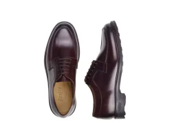 Zapatos derby Chocolate para hombre con suela de goma Hudson Ii-Bexley Best Sale