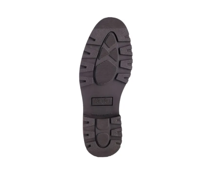 Zapatos derby Chocolate Patinado para hombre con suela de goma Colney Ii Gomme-Bexley Cheap
