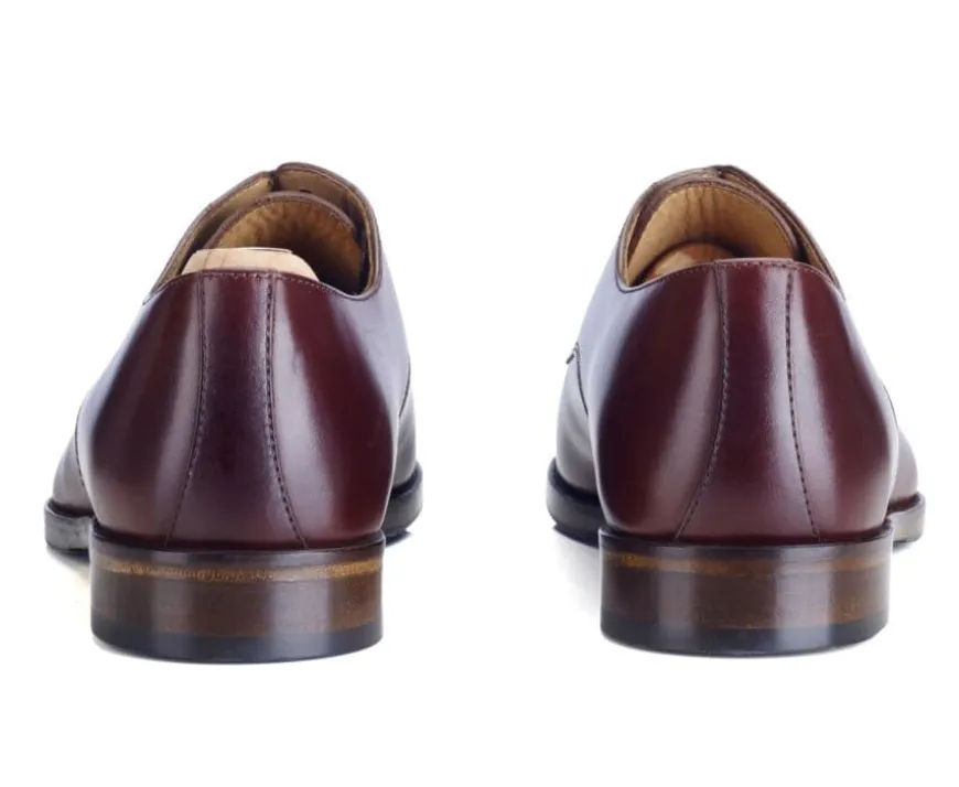 Zapatos derby de hombre Burdeos con suela de cuero Mayfair Classic Patin-Bexley Outlet