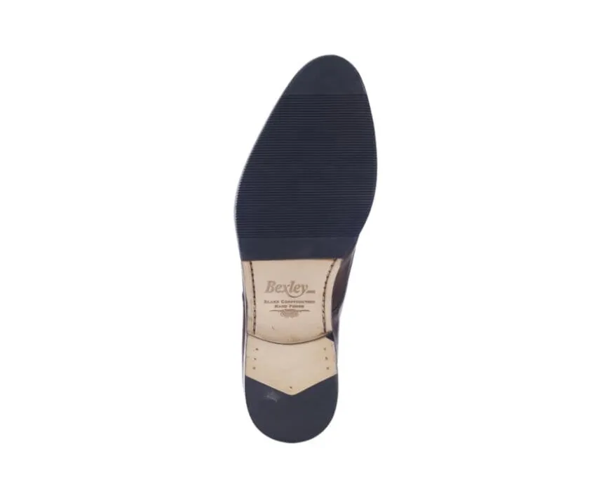 Zapatos derby de hombre Chocolate con suela de cuero Mayfair Classic Patin-Bexley Fashion