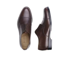 Zapatos derby de hombre Chocolate con suela de cuero Mayfair Classic Patin-Bexley Fashion