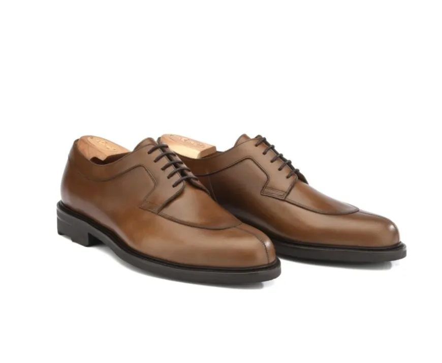 Zapatos derby de hombre Coñac con suela de caucho Kent Gomme Country-Bexley Online