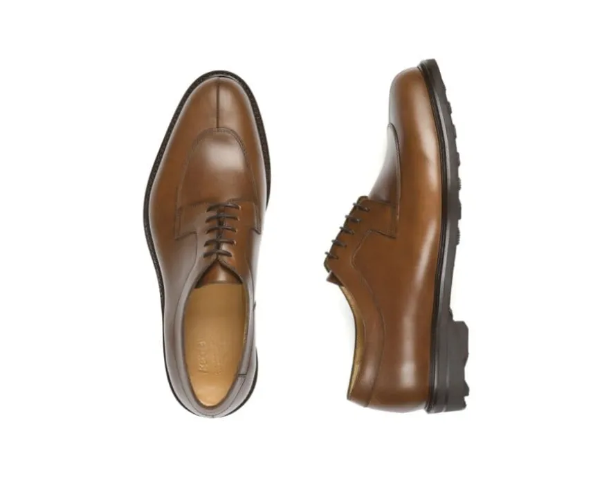 Zapatos derby de hombre Coñac con suela de caucho Kent Gomme Country-Bexley Online