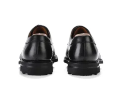 Zapatos derby negros para hombre con suela de caucho Kent Gomme Country-Bexley Flash Sale