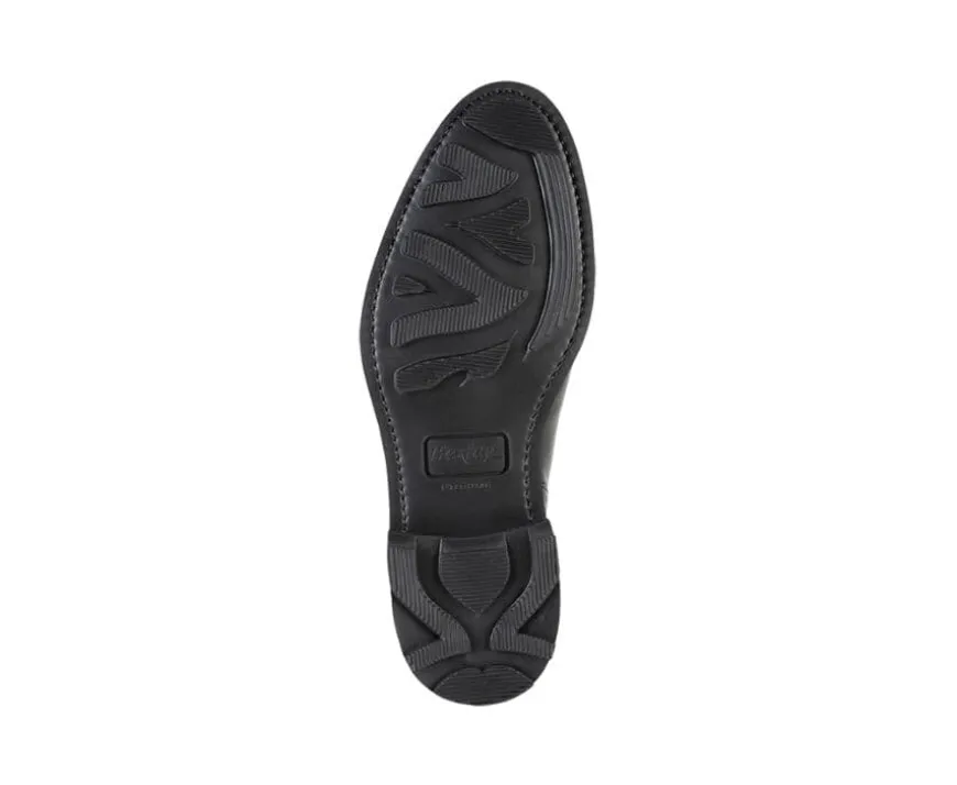 Zapatos derby negros para hombre con suela de caucho Kent Gomme Country-Bexley Flash Sale