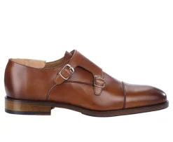 Zapatos hebilla hombre Coñac patinado Greydale Patin-Bexley Fashion